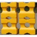 Cavalettiblock Small, Gul 4-pack.