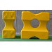 Cavalettiblock Small, Gul 4-pack.
