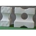 Cavalettiblock Small, Vit 4-pack.